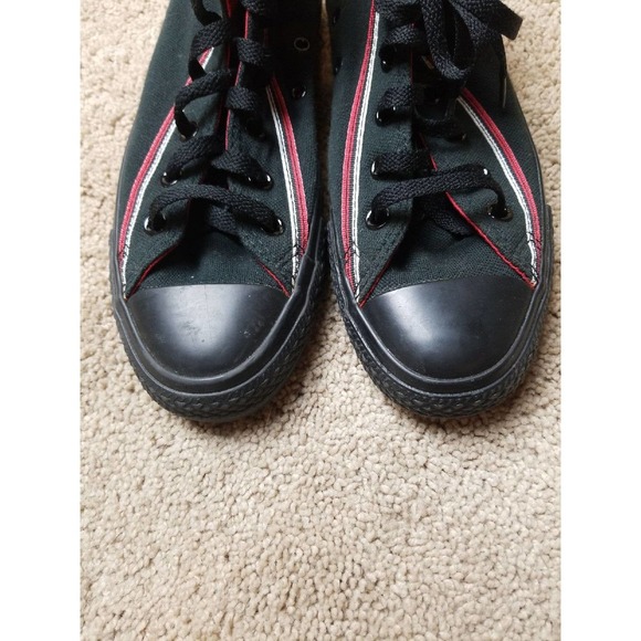 Converse Unisex Black & Red Sneakers - Picture 7 of 9